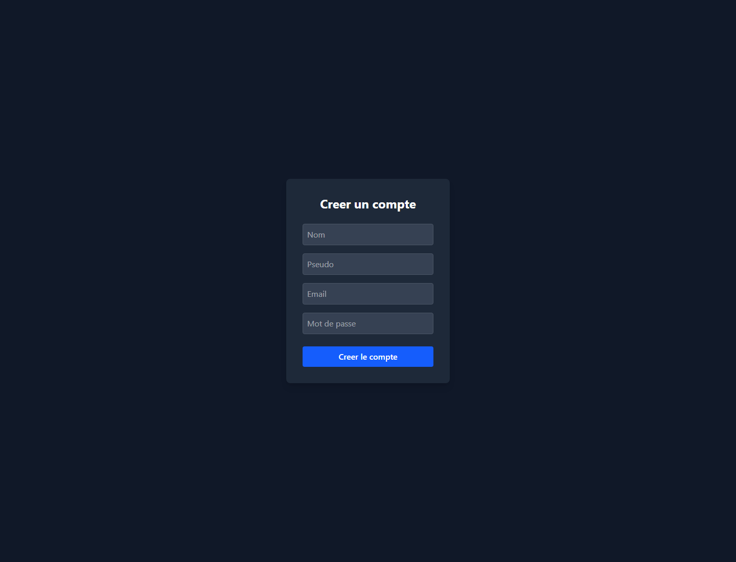 Preview du projet API Jeu
